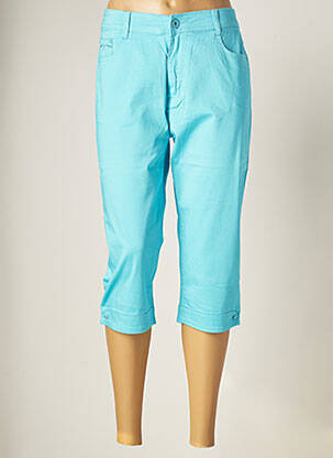 Pantalon trei sferturi albastru VIDY'L femeie