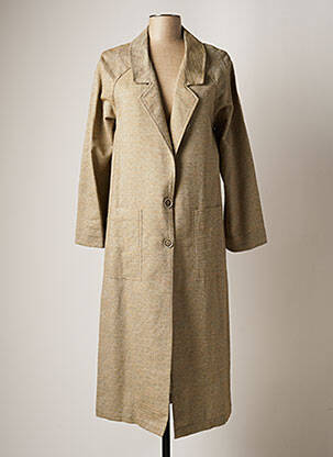 Palton lung verde NATHALIE VLEESCHOUWER femeie