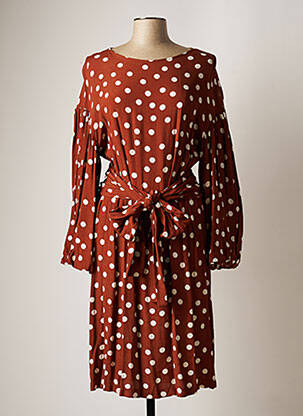 Rochie midi maro IMPERIAL femeie