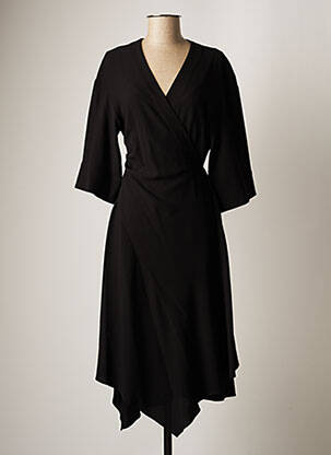 Rochie midi negru THEORY femeie