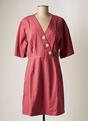 Rochie scurtă roz DAY OFF femeie