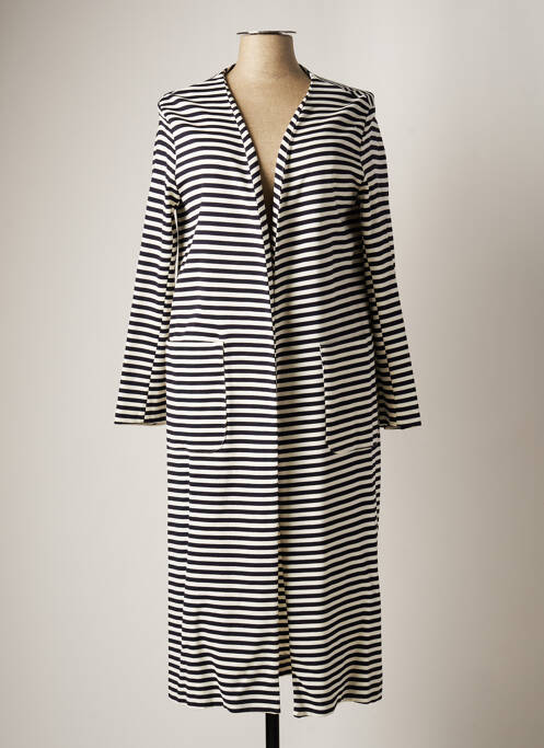 Palton lung albastru IMPERIAL femeie