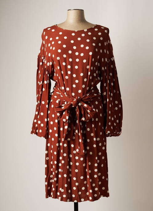 Rochie midi maro IMPERIAL femeie