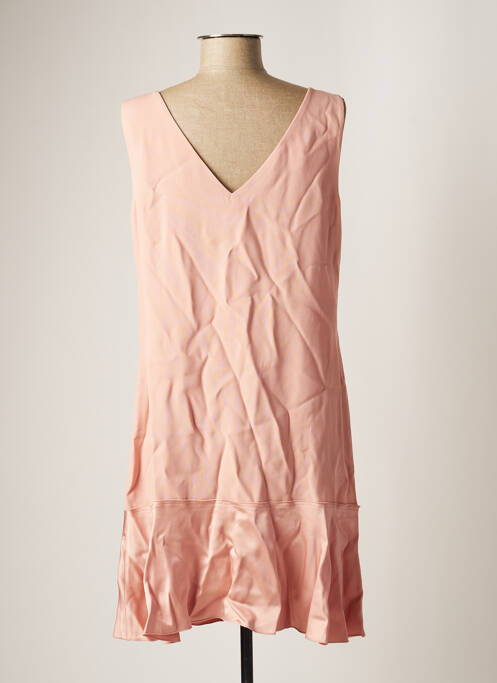 Rochie scurtă roz THEORY femeie