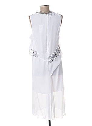 Rochie midi alb CARVEN femeie