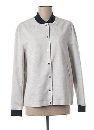 Jachete elegante gri CUISSE DE GRENOUILLE femeie