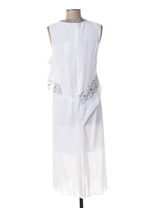 Rochie midi alb CARVEN femeie