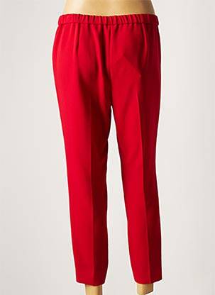 Pantalon drept roșu THEORY femeie