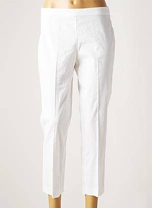 Pantalon drept alb THEORY femeie