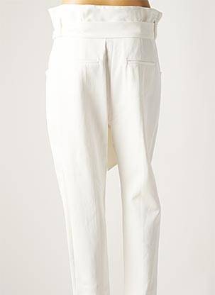 Pantalon drept alb IRO femeie