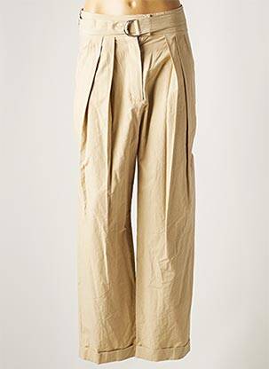 Pantalon drept bej MASSCOB femeie