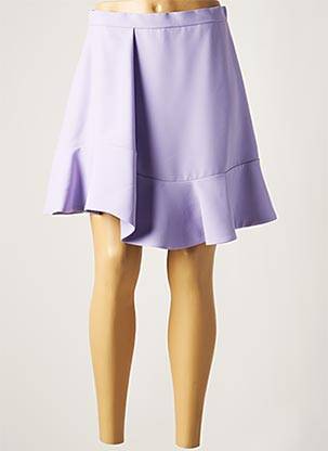 Fustă scurtă violet CARVEN femeie