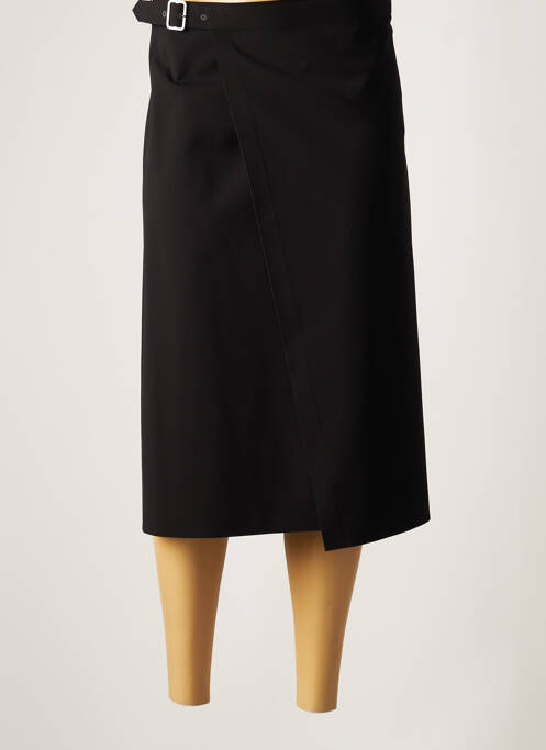 Fustă midi negru THEORY femeie