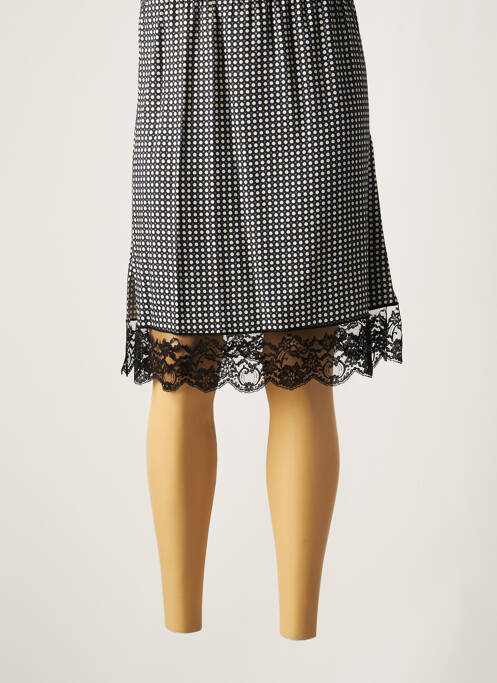 Fustă midi negru PAUL & JOE femeie