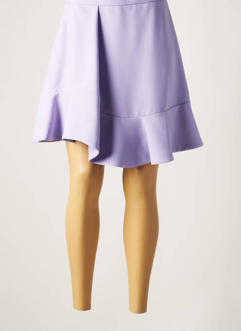 Fustă scurtă violet CARVEN femeie