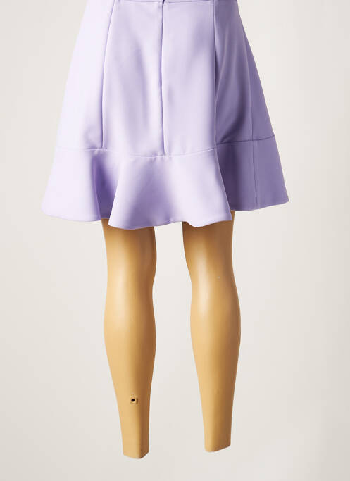 Fustă scurtă violet CARVEN femeie