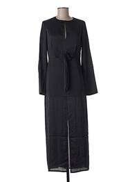 Rochie lungă mâneci lungi mâneci lungi negru DAY OFF femeie