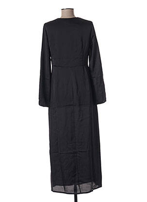 Rochie lungă mâneci lungi mâneci lungi negru DAY OFF femeie