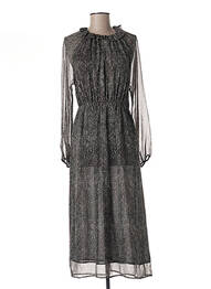 Rochie lungă mâneci lungi mâneci lungi verde DAY OFF femeie