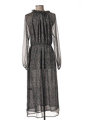 Rochie lungă mâneci lungi mâneci lungi verde DAY OFF femeie