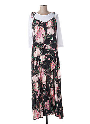 Rochie lungă negru IMPERIAL femeie