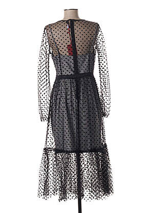 Rochie lungă mâneci lungi mâneci lungi negru IMPERIAL femeie