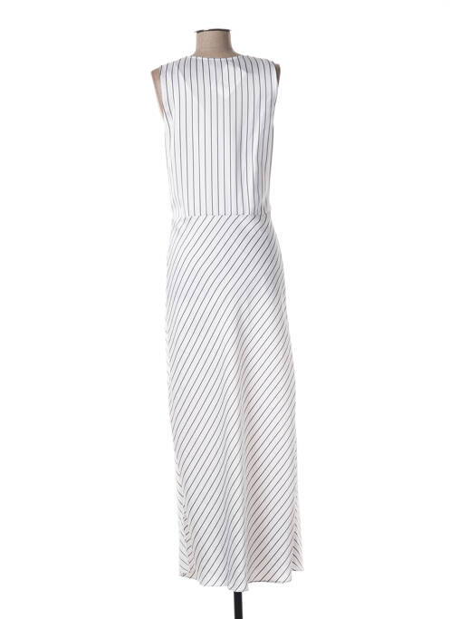 Rochie lungă alb THEORY femeie