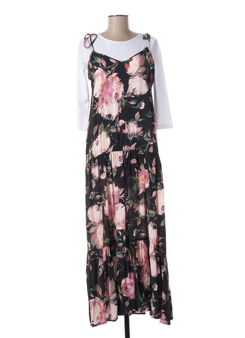 Rochie lungă negru IMPERIAL femeie