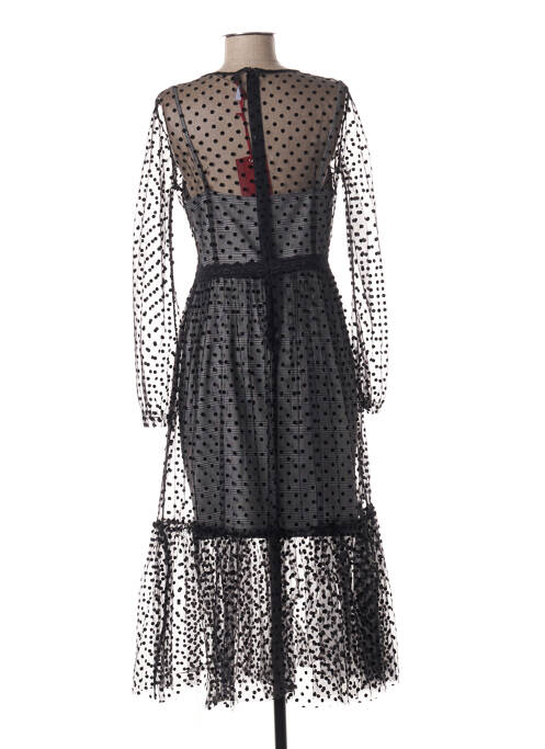 Rochie lungă negru IMPERIAL femeie