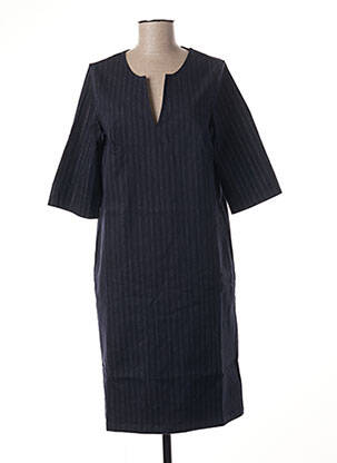 Rochie midi mâneci scurte mâneci scurte albastru NATHALIE VLEESCHOUWER femeie