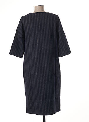 Rochie midi mâneci scurte mâneci scurte albastru NATHALIE VLEESCHOUWER femeie