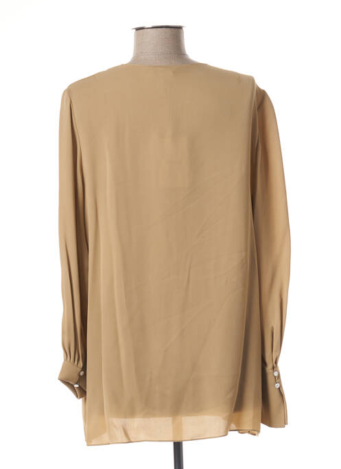 Tunică mâneci lungi maro THEORY femeie