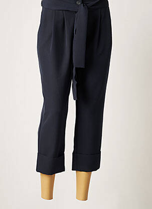 Pantalon trei sferturi albastru PLEASE femeie