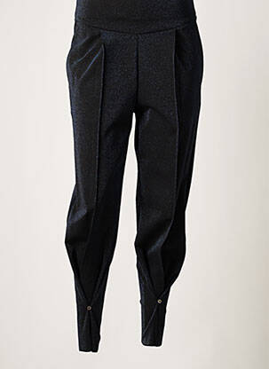 Pantalon slim talie elastică talie înaltă negru ATTIC AND BARN femeie