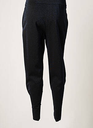 Pantalon slim talie elastică talie înaltă negru ATTIC AND BARN femeie