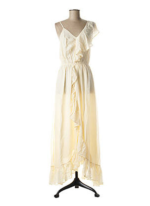 Rochie lungă bej MES DEMOISELLES...PARIS femeie