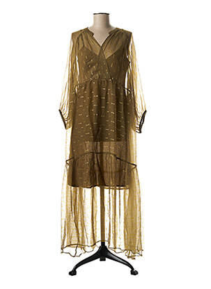 Rochie lungă verde RABENS SALONER femeie