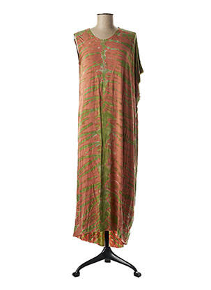 Rochie lungă portocalie RABENS SALONER femeie