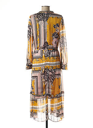 Rochie midi galben SECOND FEMALE femeie