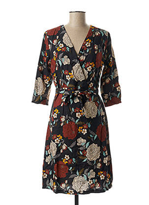 Rochie midi negru NATHALIE VLEESCHOUWER femeie