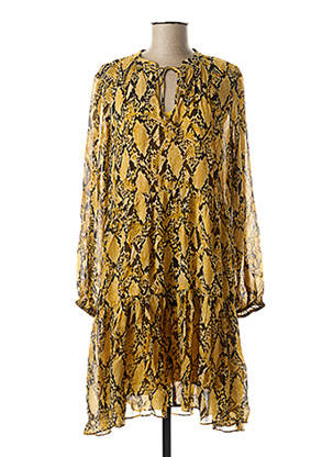 Rochie midi galben SECOND FEMALE femeie
