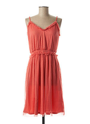 Rochie midi roz VILA femeie