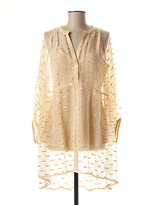 Tunică mâneci lungi roz RABENS SALONER femeie