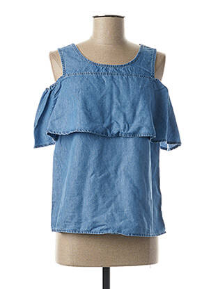 Bluză albastru VILA femeie