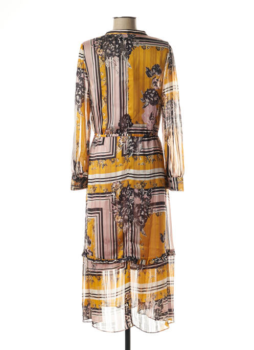 Rochie midi galben SECOND FEMALE femeie