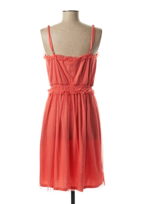 Rochie midi roz VILA femeie