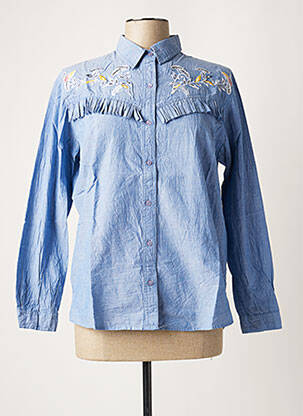 Cămașă albastru MY SUNDAY MORNING femeie