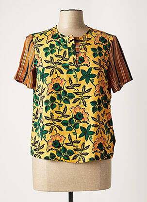 Top galben MAISON SCOTCH femeie