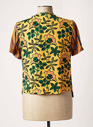 Top galben MAISON SCOTCH femeie