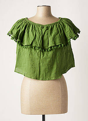 Top verde LAURENCE BRAS femeie